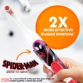thumbnail image 5 of Spider-Man Movie Spinbrush Kids Electric Toothbrush, Battery-Powered, Soft Bristles, Ages 3+, 5 of 8