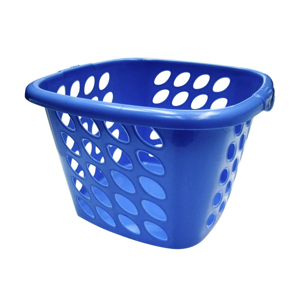 Square Laundry Basket Ocean Blue Carry and Organize Your Laundry
