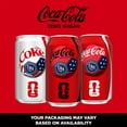 thumbnail image 6 of Coca-Cola Zero Sugar Soda Pop Cans, 12 fl oz, 24 Pack, 6 of 19