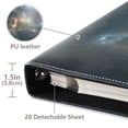 thumbnail image 4 of Leather Cover Photo Album 80 Pockets 4x6 Photos Bookshelf Picture Album Beautiful Nebulae, 4 of 9