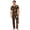 Style 44, variant on Halloween Pajamas Set for Family Castle Bat Crew Neck Funny Pjs Spider Web Ghost Spooky Wide Leg Pajamas, Kids:6 Years