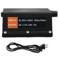 thumbnail image 1 of HLONK Tattoo Power Supply LCD Display Screen AntiSlip Tattoo Machine Battery (85V260V)(US Plug ), 1 of 8