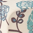 thumbnail image 4 of Christopher Knight Home Pertica Fabric Dining Chairs, 2-Pcs Set, Polyester White And Blue Floral, 4 of 9