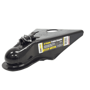 MaxxHaul 70018 Powder Coated Black Class III and IV A-Frame Trailer Coupler with 2-5/16" Ball
