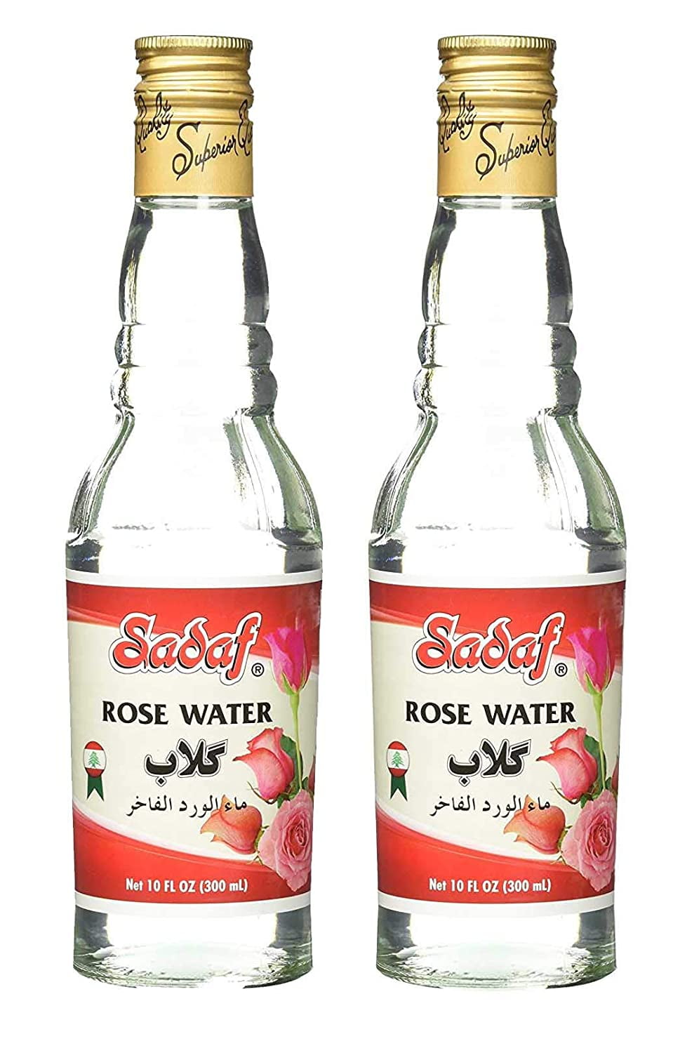 Sadaf Rose Water Lebanon 10 Oz Pack Of 2 Walmart Com