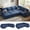 Blue, variant on 108'' Modular Sectional Sofa with Pull Out Bed, Sleeper Sofa, Black | U Shaped 7 Seat Sectional Couches for Living, Customized