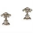thumbnail image 2 of kohler k-98068-3m-bv artifacts bathroom sink prong handles, less spout, vibrant brushed bronze, 2 of 2