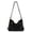 Black, variant on Suede Shoulder Bags for Women Tote Hobo Purse Convertible Backpack Vintage Slouchy Crossbody Bag Handbag Satchel for Work Travel, Black
