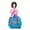 Style F, variant on veasfak Korean Hanbok Doll 12 inch Antique Asian Doll for Tabletop Home Office Decor Style E