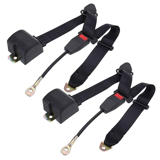 Cinturón de seguridad automático de tres puntos para autobús escolar, coche, autobús, delantero y trasero, general, 2 unidades