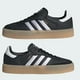 thumbnail image 4 of Ad-id-as Women's Sambae OG Leather Casual Shoes Sneakers Black ID0436, 4 of 6