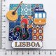thumbnail image 5 of 3D Lisbon Portugal Fridge Magnet Tourist Souvenir Handmade Resi, 5 of 5