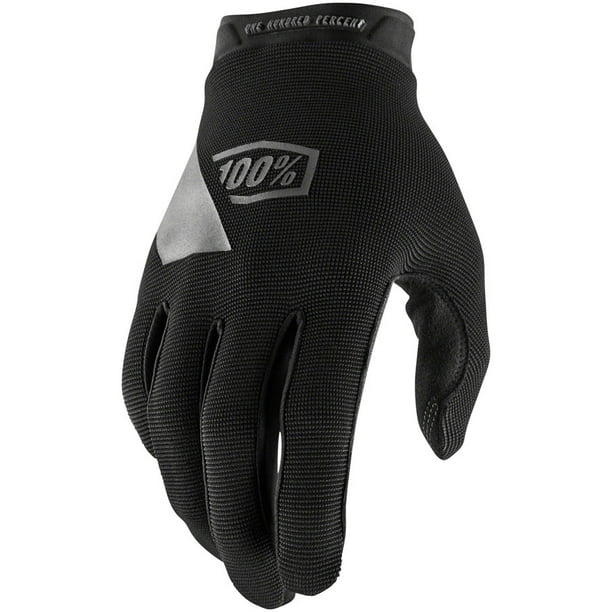 100 Ridecamp Men's Full Finger Gloves Black 2XL