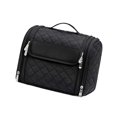 thumbnail image 4 of Bolsa de aseo de viaje con gancho, bolsa de cosméticos, estuche de viaje de maquillaje versátil, bolsa de artículos de tocador para viajes, tocador, Negro, 4 of 8