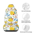 thumbnail image 4 of Fotbe Ducks and Anchors Funda para Asiento de Auto con Estampado – Impermeable y Antisudor – Ajuste Universal, Lavable a Máquina, Antideslizante (1 Pieza), 4 of 5