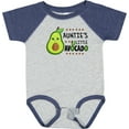 thumbnail image 3 of Inktastic Auntie's Little Avocado with Cute Baby Avocado Boys or Girls Baby Bodysuit, 3 of 5