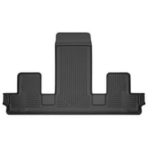Husky Weatherbeater 3rd Row Floor Mat Fits 2018-2024 Buick Enclave/Chevy Traverse incl. LTD w/ Bucket Seats Black 1 Pc