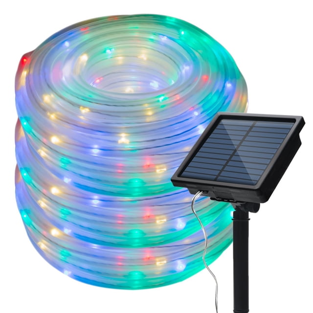 Alambre de cobre solar al aire libre de la luz del tubo del PVC de la luz de la secuencia del jardín LED