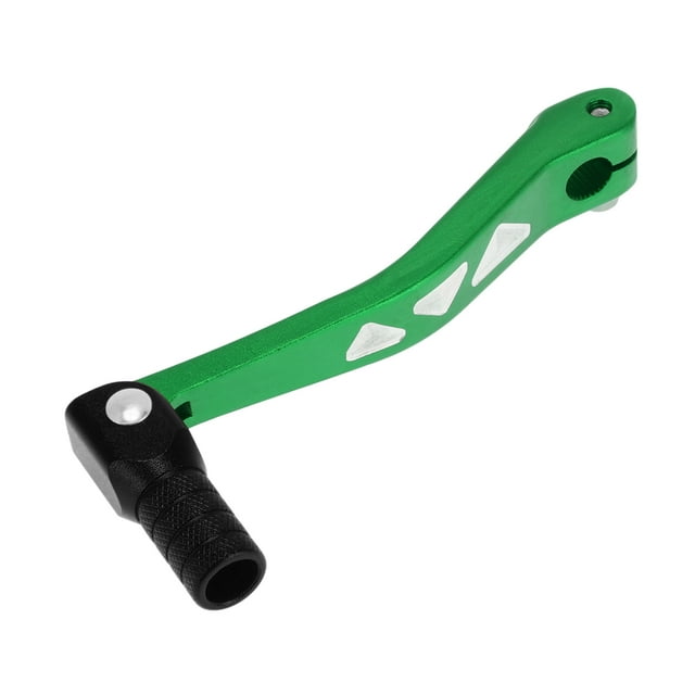 Palanca de cambio de motocicleta plegable para Yamaha TTR 50cc, pedal de aleación de aluminio, brazo de palanca verde cabeza negra