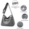 thumbnail image 4 of KXF Crossbody Bag for Women Lightweight Shoulder Bags Ladies Soft PU Leather Handbags, 4 of 7