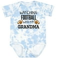 thumbnail image 3 of Inktastic Watching Football with My Grandma Boys or Girls Baby Bodysuit, 3 of 5