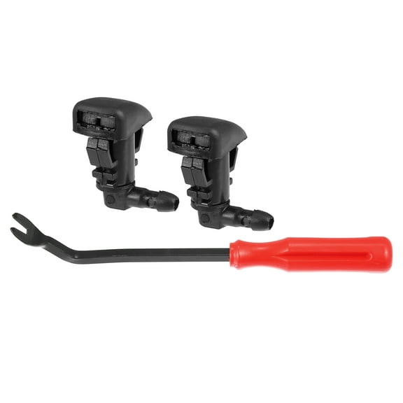 3pcs Front Windshield Wiper Washer Nozzle Spray Jet Kit 8E5Z17603A for Mercury Milan 2008-2011 for Lincoln MKZ 2008-2012