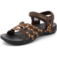 thumbnail image 1 of Sandalias de senderismo UBFEN para mujer, deportivas, color marrón, talla 9, 1 of 7