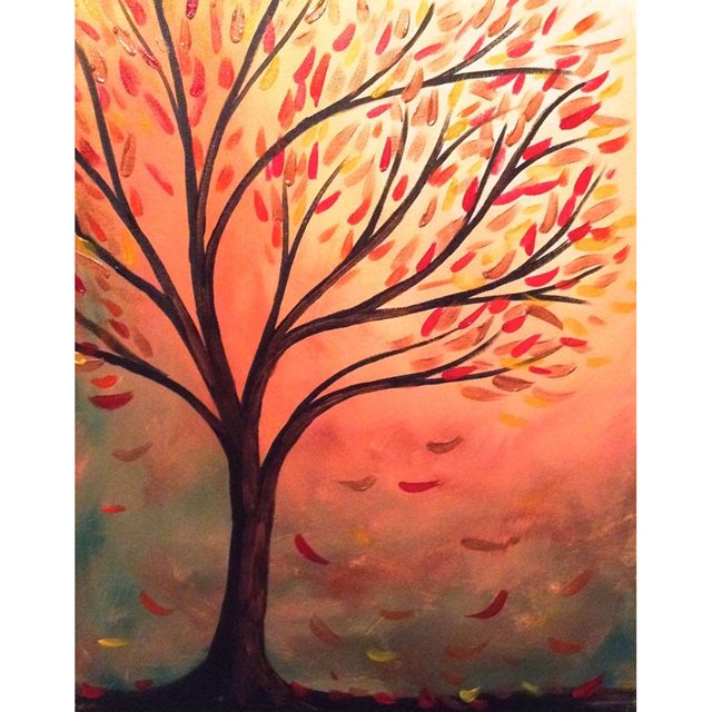 Diamant schilderij (DB3321) DIY ornamenten tekenen vierkante boom afbeelding 5D Kit 30x40cm FLhrweasw Nuevo