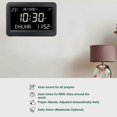 thumbnail image 5 of Faj-113 Automatic Lcd Digital 8 Azan Prayer Sounds Islamic White Clock, 5 of 5