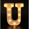 thumbnail image 1 of Decorative Letters Alphabet Letter LED Lights Luminous Number Lamp Decoration Battery Night Light Party Baby Bedroom Decoration, 1 of 5