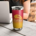thumbnail image 4 of Football Cup kansas city Tumblers 20Oz Coffee Mug for Men Insulated Double Wall Vacuum Thermal Cups Gifts for Football Fans, 4 of 6
