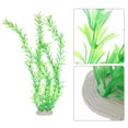 thumbnail image 3 of WASHWEPE 1Pc Plastic Fish Tank Plants Artificial Simulation for Aquarium with Light Green Color, 3 of 5