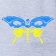thumbnail image 2 of CafePress - Cool Ukraine Flag Ukrainian - Cute Infant Baby Football Bodysuit, 2 of 3
