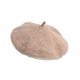 thumbnail image 2 of Guardurnaity Boina lisa para mujer, boina francesa de lana, sombrero de mujer de invierno y otoño de alta Sombreros Caqui Guardurnaity AP000331-03, 2 of 6