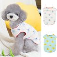 thumbnail image 3 of CSChome Gilet pour Animaux Col Rond Adorable Confortable Doux Sans Manches Impression Dessin Animé Gilet pour Chien Usage Quotidien, 3 of 7