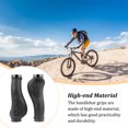 thumbnail image 2 of Bikes Handlebar Grips Handles Spare Durable Covers Parts Covering Accessory Universal Modified Component Locking Design Handle Covers Black, 2 of 7