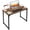 Brown, variant on LiteHaven | 39 Inch Computer Desk | Black | Office Desk with Metal Frame, Adjustable Feet | Water-Resistant, Scratchproof Surface | Sturdy Writing Table for Home Office or Study | Pack of 1 Brown