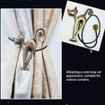thumbnail image 3 of Hebilla de Cortina Clip Decoración de Cinturón Cinturón Crear Coreas de Gato Personalidad Larga Europea Para Decoración Lindo Adorno Tiebacks, 3 of 7