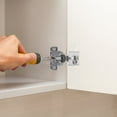 thumbnail image 3 of FRCOLOR  American Hinge Cabinets Hidden Mechanism Cupboard Hinges Door Kitchen Silver, 3 of 8