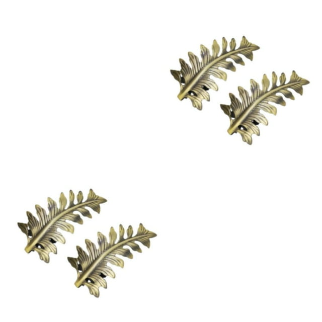 Transemion Ensemble de 2 Pcs Élégant pour Rideaux, Embrasses Fonctionnelles pour une Touche Stylée, Embrasse en U pour Rideau, Porte-Draps à Nouer, bronze, Ensemble de 2