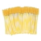 thumbnail image 3 of Cepillo de pestañas portátil desechable de 200 piezas, cepillo de pestañas de viaje, herramienta de maquillaje, accesorio amarillo, 3 of 14
