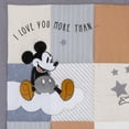 thumbnail image 2 of Disney Love Mickey 3 Piece Nursery Crib Bedding Set, 2 of 8