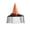 05-Orange, variant on Halloween Witch Hat Spiderweb Pointed Top Costume Accessory for Women Girls Cosplay Party Masquerade Prop Silver One Size
