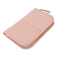 thumbnail image 2 of Bolsa De Soporte Para Brochas De Maquillaje De Pie, Estuche Plegable Para Brochas Cosméticas De Viaje De Cuero PU Con 20 Bolsillos Para Viajes, 2 of 7
