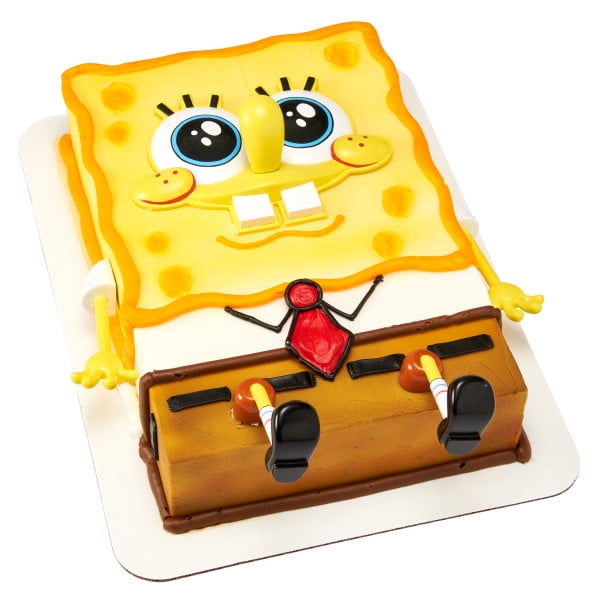 Spongebob Squarepants Creations Cake Topper Decoration Walmart Com Walmart Com