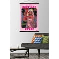 thumbnail image 4 of Mattel Barbie: The Movie - Best Day Ever Wall Poster with Magnetic Frame, 22.375" x 34", 4 of 6