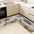 thumbnail image 5 of Kitchen Rugs Sets of 3 Non Slip Washable Kitchen Mats for Floor, Waterproof Kitchen Runner Rug, Floor Mat Carpet for Entryway, Laundry, Sink, Hallway, Bathroom, 5 of 12