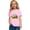 Pink-B, variant on Aihuaihua Toddler Girls Easter Shirts Cute Bunny Tshirts Happy Easter Tees Short Sleeve Tops Graphic For Girls Soft Casual Round Neck