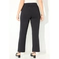 thumbnail image 2 of Catherines Women's Plus Size The Wide Leg Knit Jean, 2 of 4
