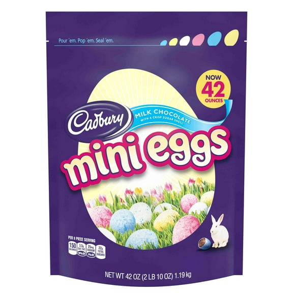 Cadbury Easter Candy Coated Mini Eggs - 42 oz